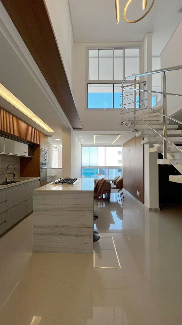 Apartamento Cobertura Duplex 119m², 3 quartos, 2 suítes, 2 vagas, lazer de clube