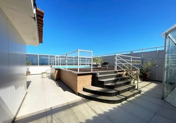 Apartamento Cobertura Duplex 638m², 6 quartos, 5 suítes, 3 vagas, lazer privativo - Praia da Costa