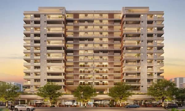 SHOWA NATURE LIVING - Á uma quadra do mar, 4 suítes, 162m², lazer de clube com 2.800m²
