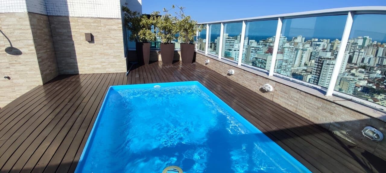 Apartamento Cobertura Duplex 230m², 4 quartos, 2 suítes, lazer clube