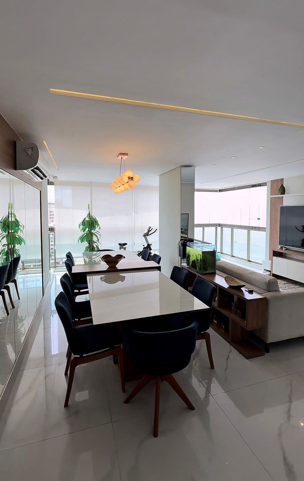 Cobertura Duplex frente ao mar da Praia de Itaparica, 205m², 3 quartos, 2 suítes, 3 vagas, lazer privativo