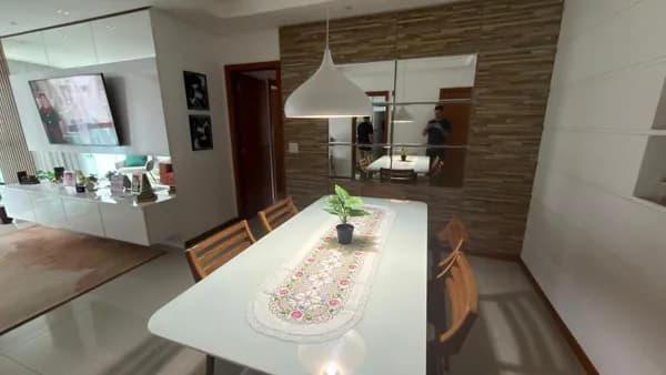 Apartamento 3 quartos, 1 suíte, DCE, 2 vagas, lazer completo