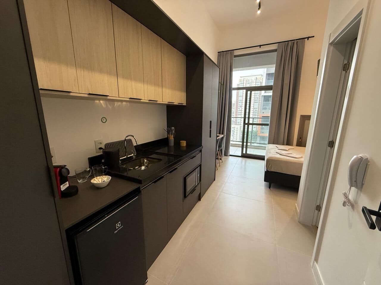 Studio moderno, porteira fechada, 25m² a venda no Brooklin
