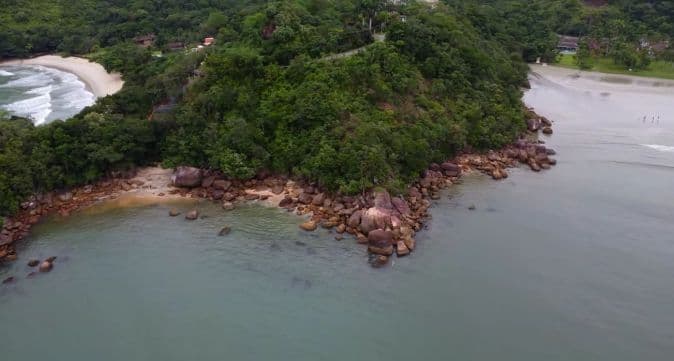 Terreno com vista espetacular em Ubatuba