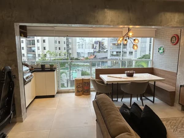 Apartamento em prédio novo na Chácara Klabin