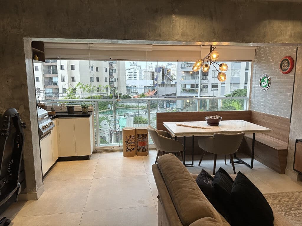 Apartamento em prédio novo na Chácara Klabin
