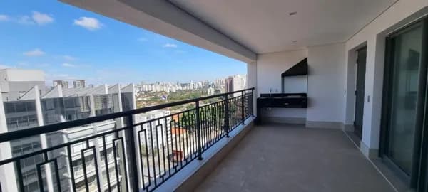 Apartamento 149m² no Contrapiso com 3 Suítes e 2 Vagas em Moema