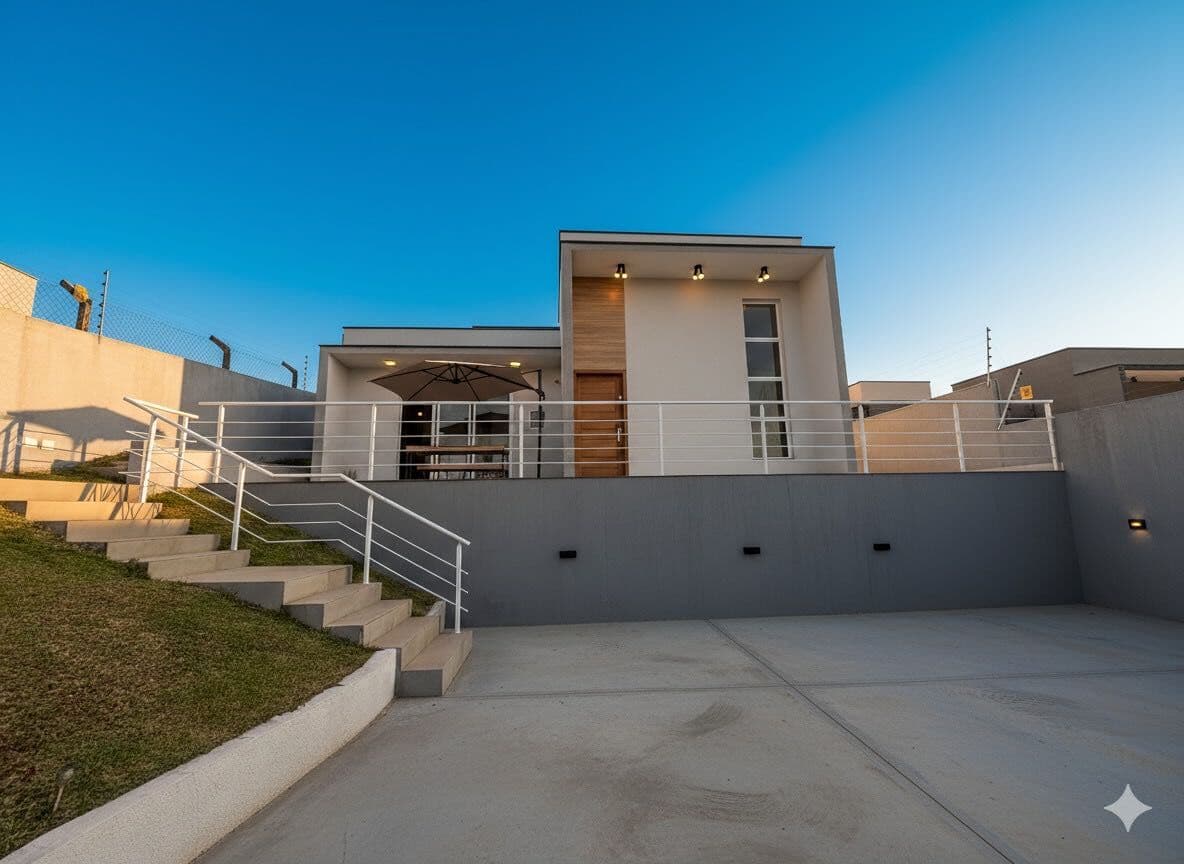 Casa Térrea Porteira Fechada com Quintal Amplo em Condomínio Fechado – 101m² de área construída em Terreno de 524m²