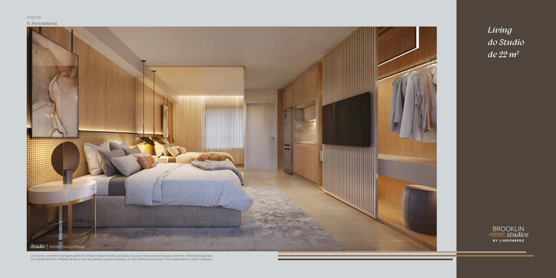 Studio 22m² à Venda