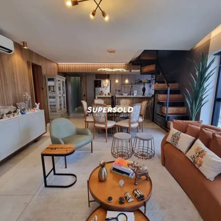 Apartamento Cobertura Duplex à venda no Cambuí em Campinas - 3 quartos e 4 vagas de garagem