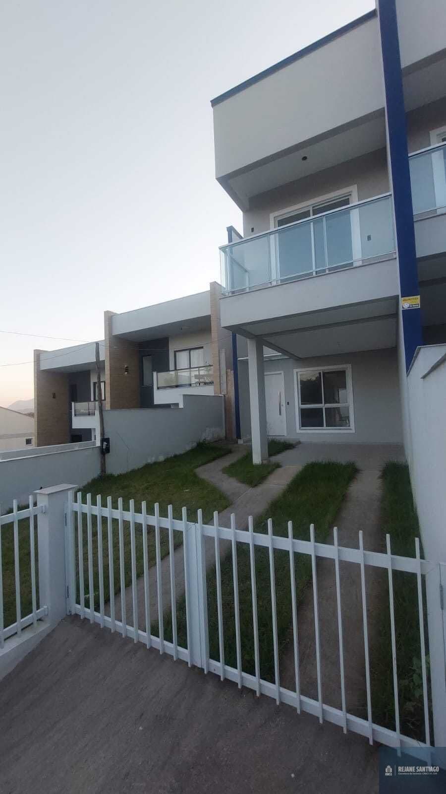 Casa Geminada 3 quartos sendo 1 suíte no Sertão do Maruim, São José/SC