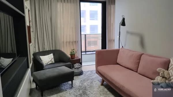 Apartamento Alto Padrão, Ed Parque das Nações, com 1 dormitório, 2 garagens em Balneário Camboriú, SC