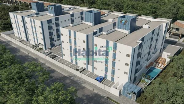 Apartamento de 2 quartos no bairro do Geisel.