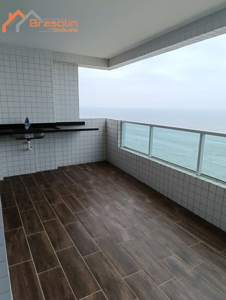 Apartamento frente mar 3 dormitórios à venda, Bairro Florida - Praia Grande.
