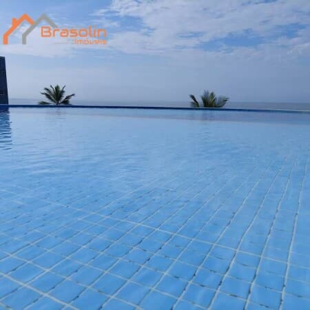 💥 Apartamento 3 dormitórios mobiliado frente 🏖️
