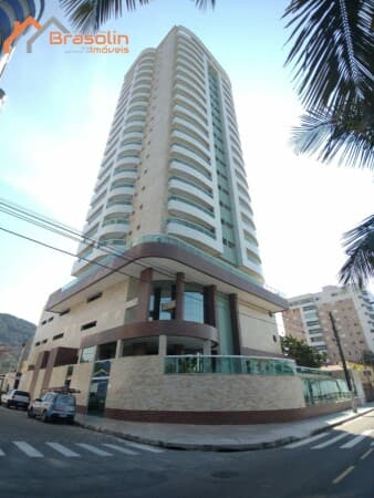 Apartamento Alto Padrão vista lateral mar!!!