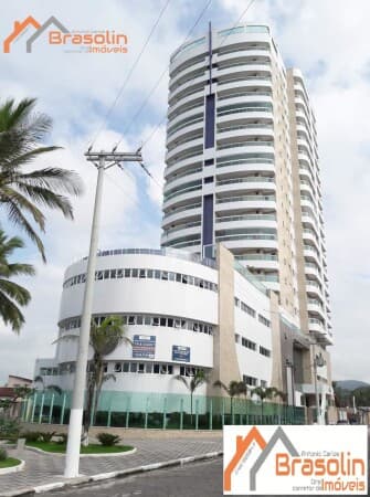 Apartamento Alto Padrão com vista mar em Mongaguá todo mobiliado.