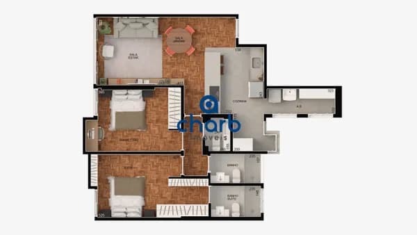 Para venda apartamento em Perdizes, São Paulo/SP