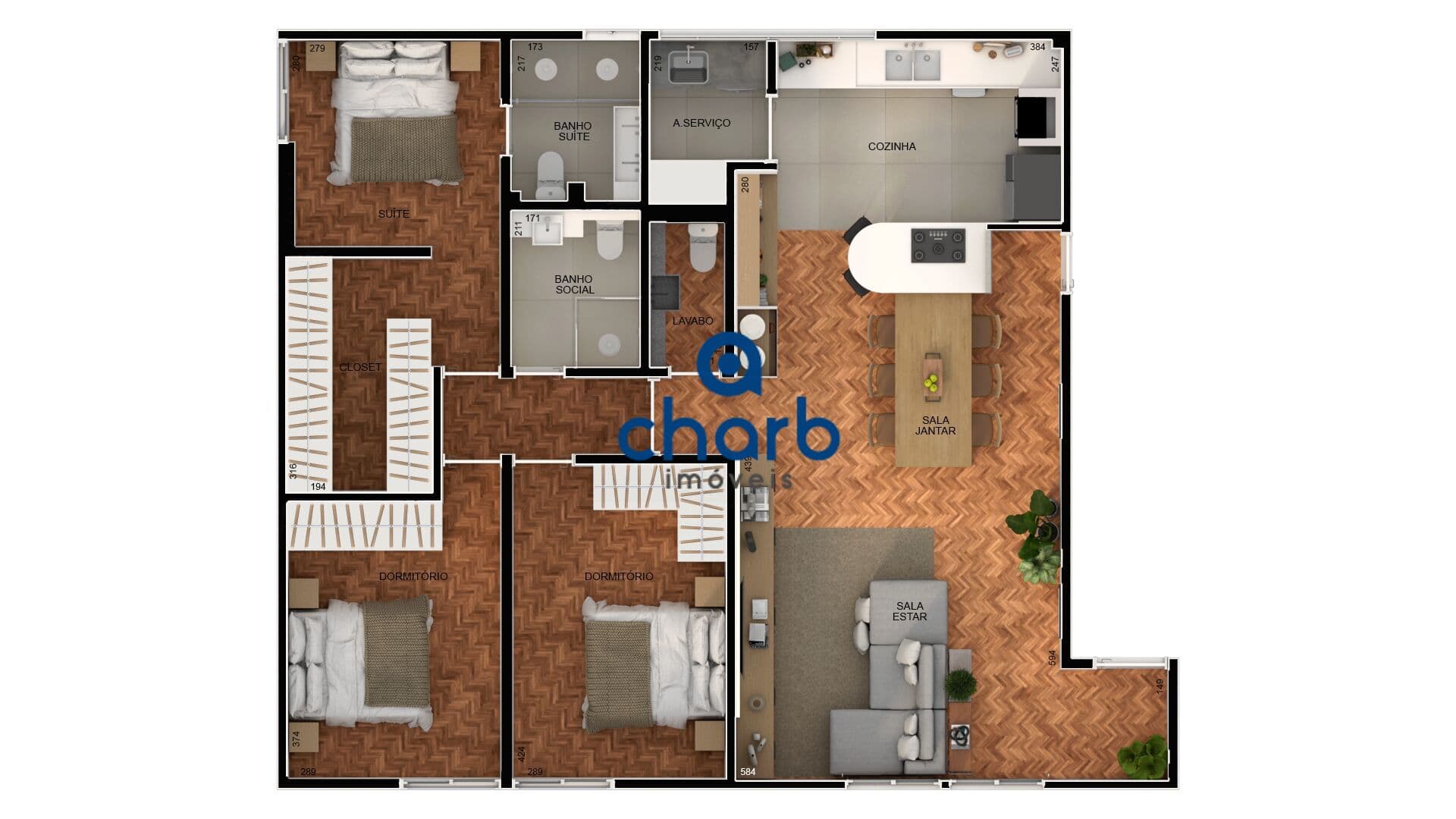 Apartamento no bairro Jardim Paulista, em São Paulo-SP