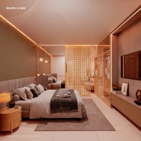 City Park - Apartamento Quarto e Sala