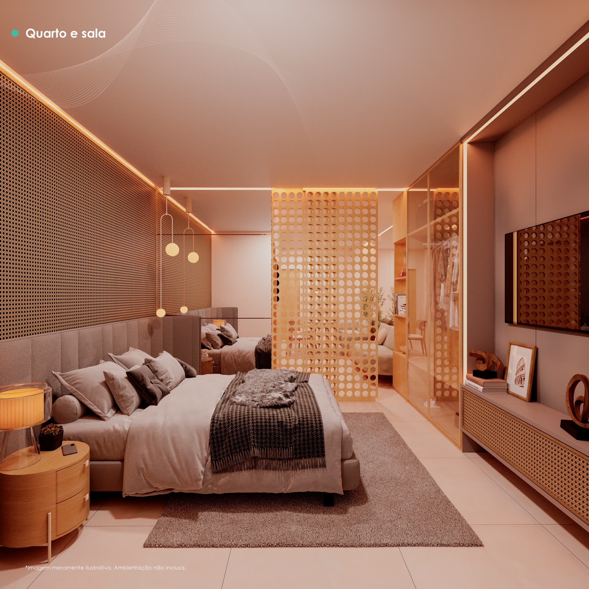 City Park - Apartamento Quarto e Sala