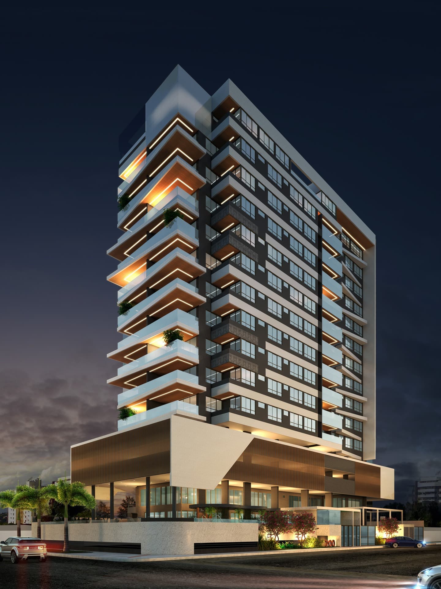 SKY GARDEN - até 4 suítes e com varanda gourmet
