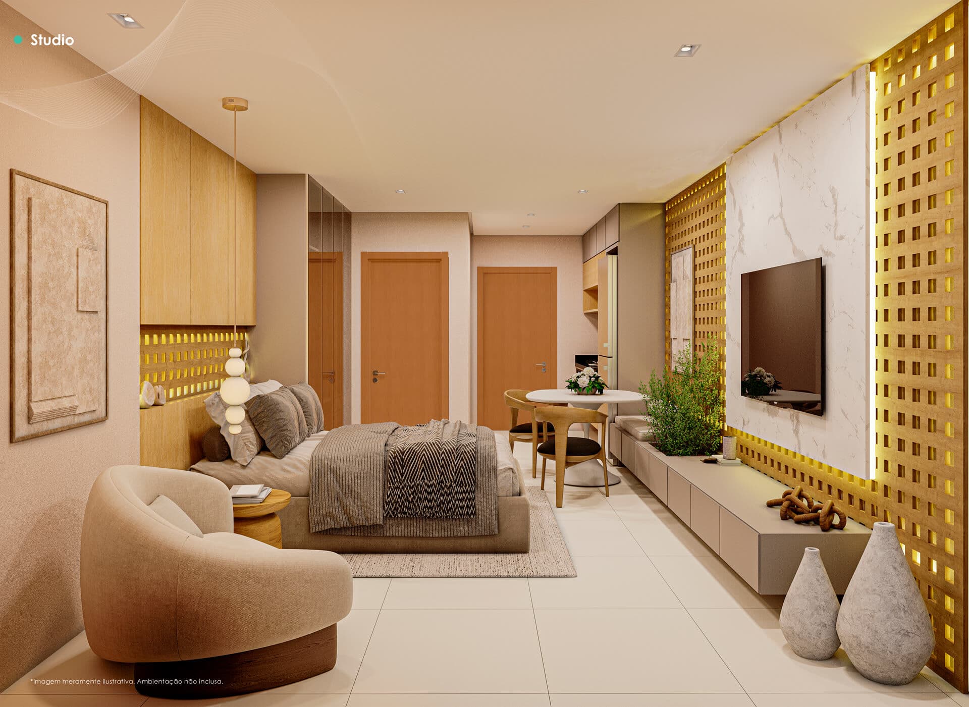 City Park - Apartamento Studio