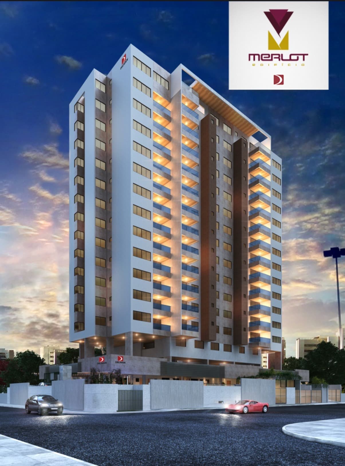 MERLOT- Localizado na Jatiúca, unidades de 117 a 163m2 com 3 suítes + DCE.