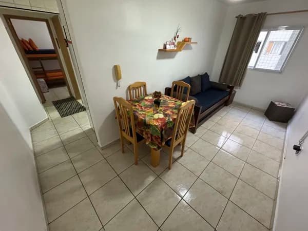 Apartamento 1 dormitório, 1 vaga, Ocian