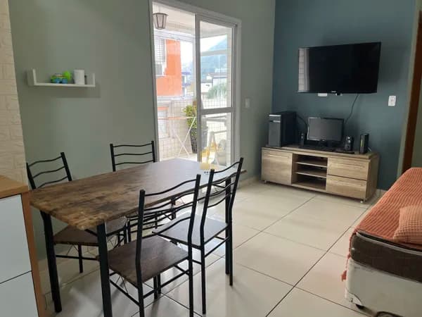 Apartamento Garden de 1 Dormitório sendo 1 suíte, Canto do Forte