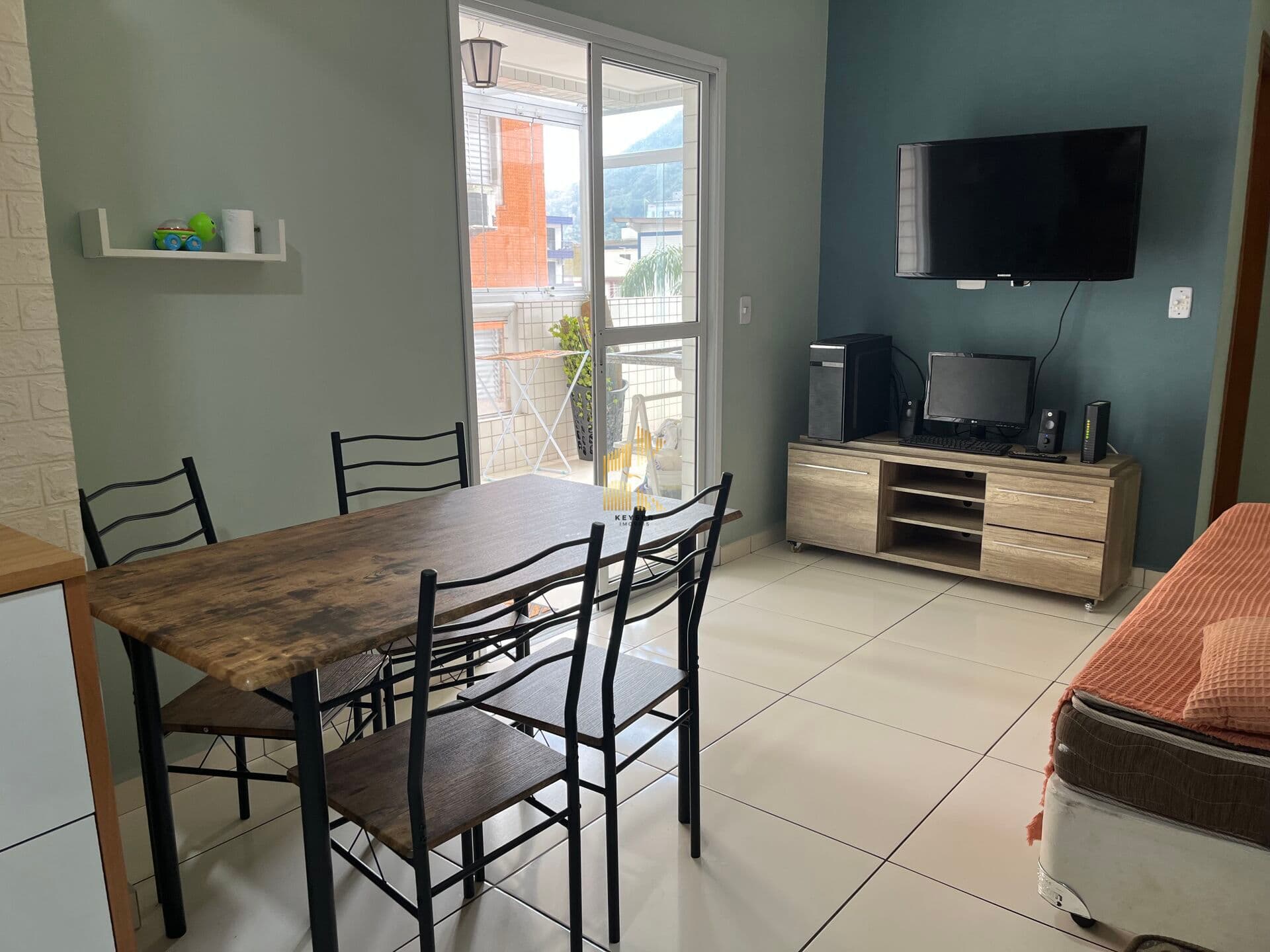 Apartamento Garden de 1 Dormitório sendo 1 suíte, Canto do Forte