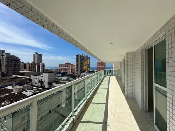 Apartamento Vista Mar à venda no bairro Tupi em Praia Grande, SP. 3 dormitórios sendo 3 suítes