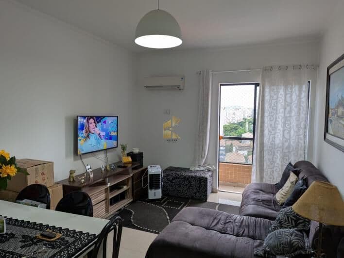 Apartamento à venda no bairro Ponta da praia em Santos, SP. 1 dormitórios
