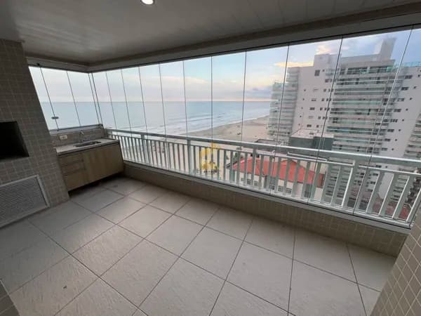 Apartamento vista mar, 2 dormitórios 1 suite, 2 vagas, aviação