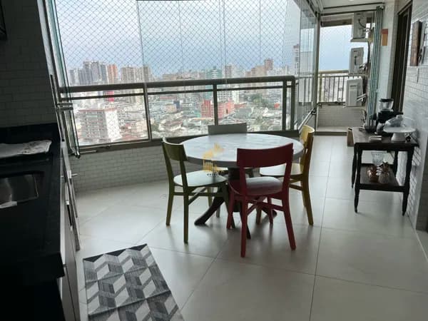 Apartamento Alto Padrão 2 Dormitórios sendo 1 suíte, Vista Livre Canto do Forte