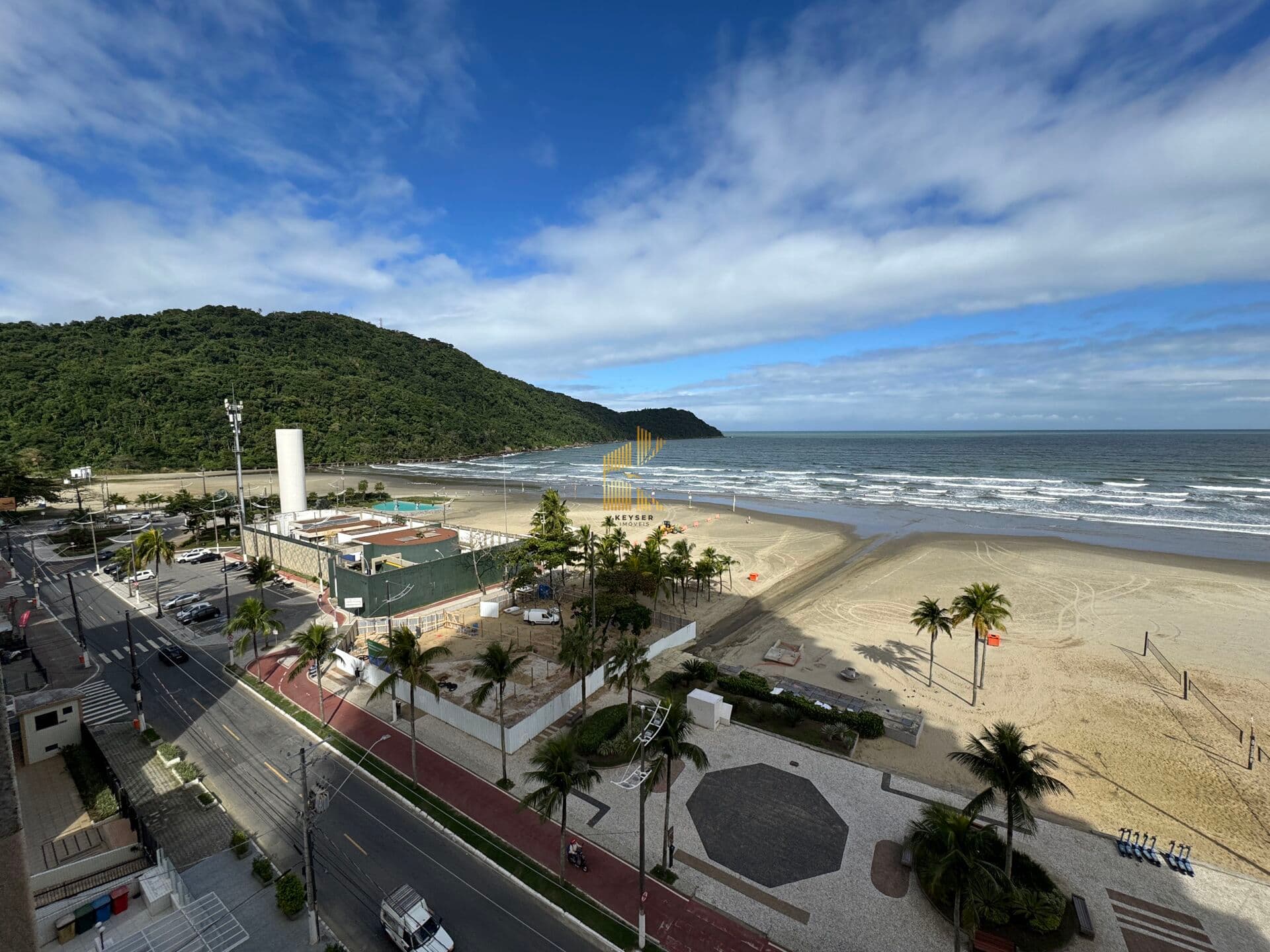 Cobertura Duplex frente mar, canto do forte
