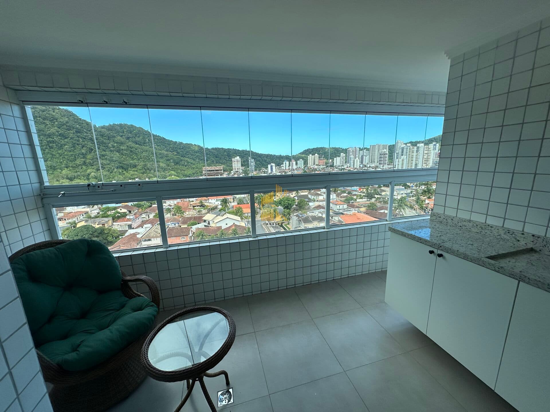 Apartamento 2 suites, mobiliado no Canto do Forte, Praia Grande-sp
