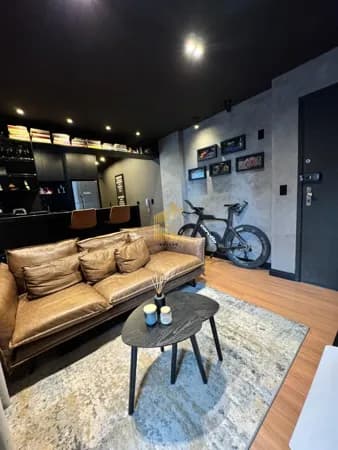 Apartamento a venda com 1 dormitorio na Tupi, 1 vaga