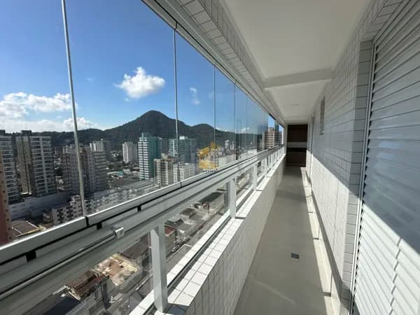 Apartamento à venda no bairro Canto do Forte em Praia Grande, SP. 2 dormitórios sendo 1 suíte