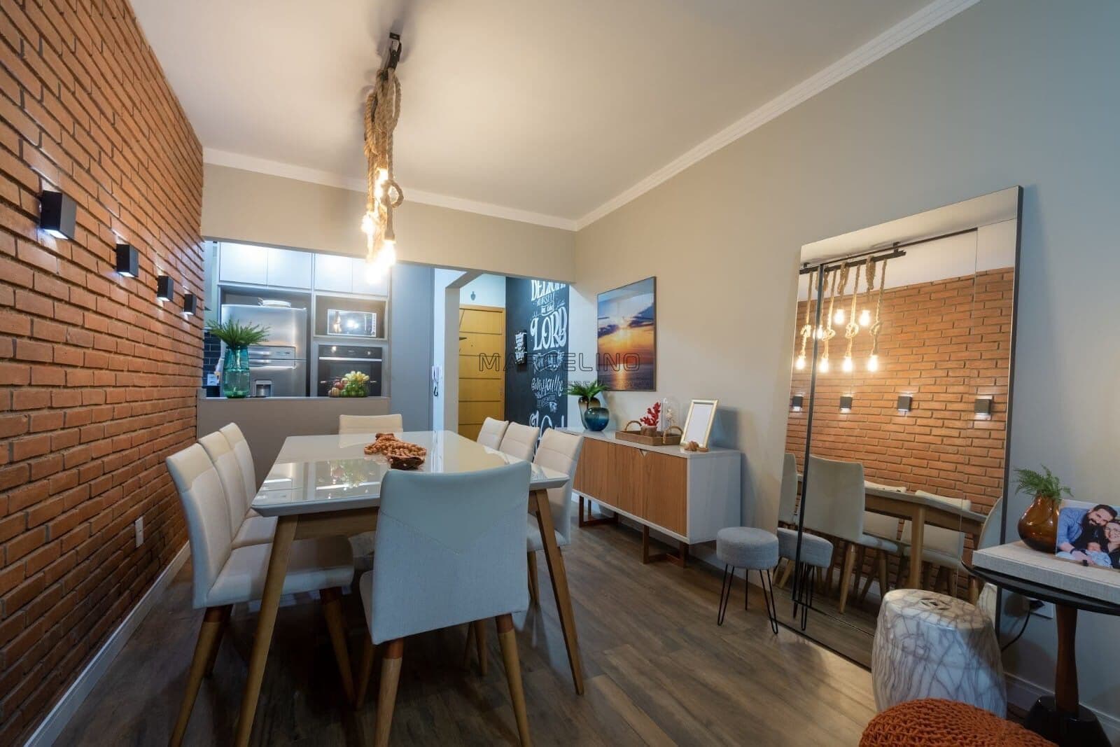 Apartamento decorado