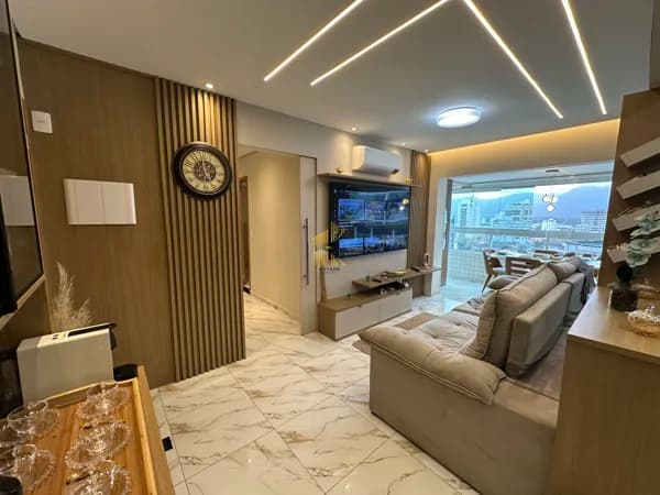 Apartamento à venda no bairro Caiçara em Praia Grande, SP. 2 dormitórios sendo 1 suíte