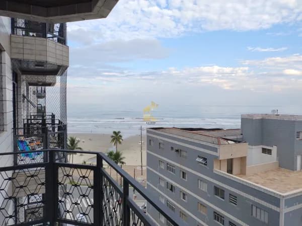 Apartamento Vista mar 3 dormitórios 1 suíte e 1 vaga de garagem no bairro Tupi