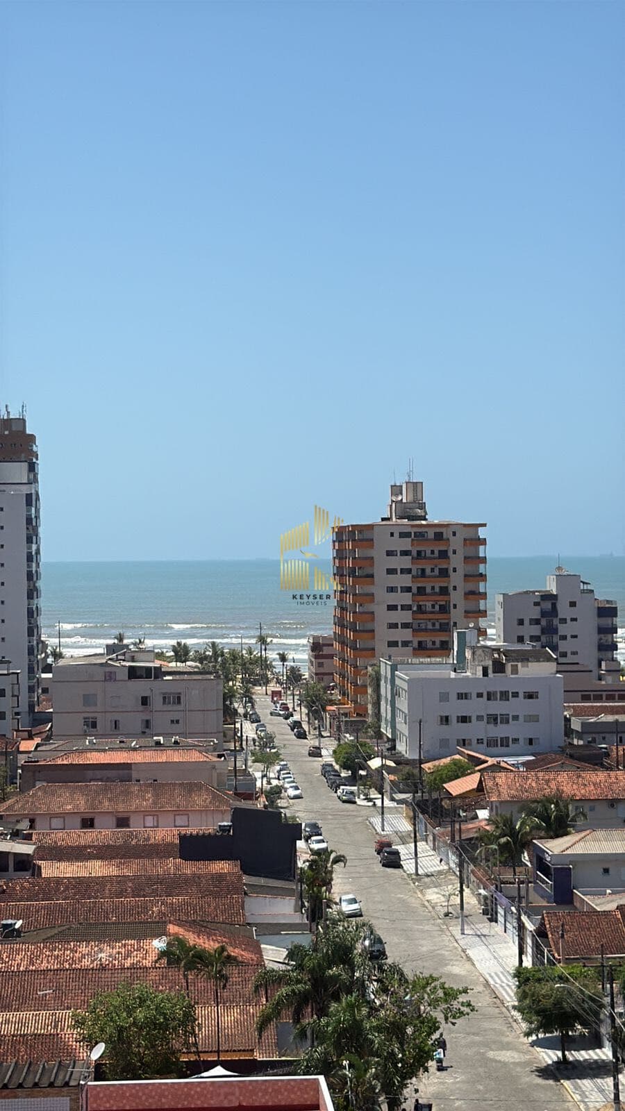 Apartamento vista mar 2 dormitórios sendo 1 suite, 2 vagas, ocian