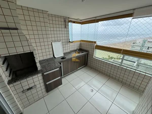 Apartamento 2 dormitórios 1 suite, vista mar, aviação