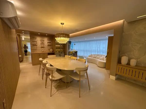 Apartamento Duplex 3 suites, 4 vagas no Canto do Forte