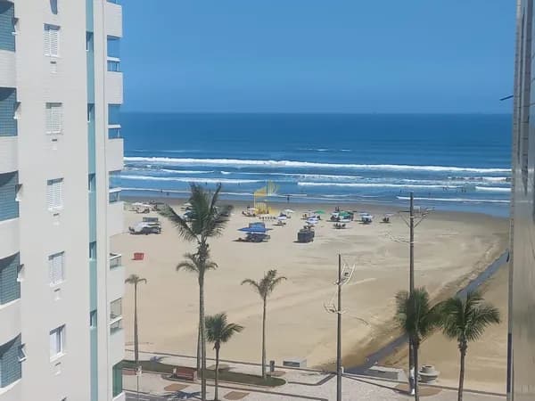 Apartamento Padrão 2 dormitórios Frente Mar Bairro Guilhermina