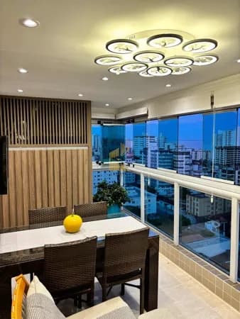 Apartamento à venda no bairro Caiçara em Praia Grande, SP. 2 dormitórios sendo 1 suíte