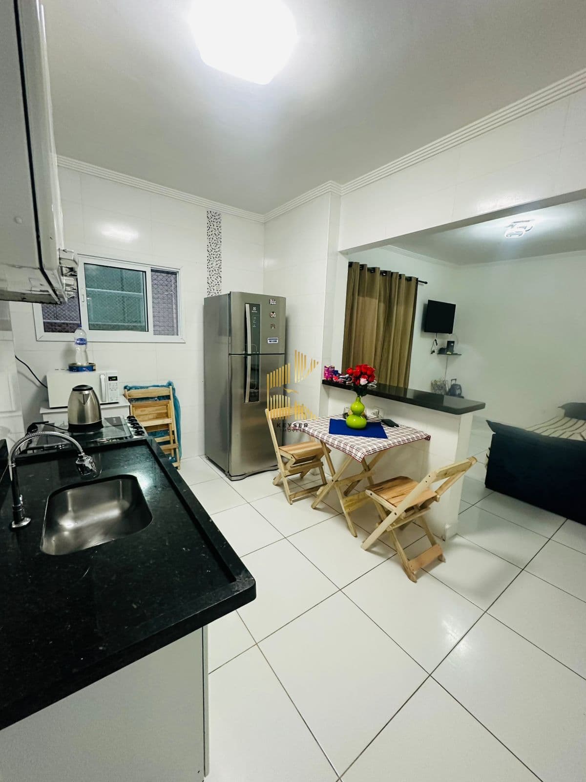 Apartamento Padrão de 1 dormitorio e 1 garagem no bairro caiçara
