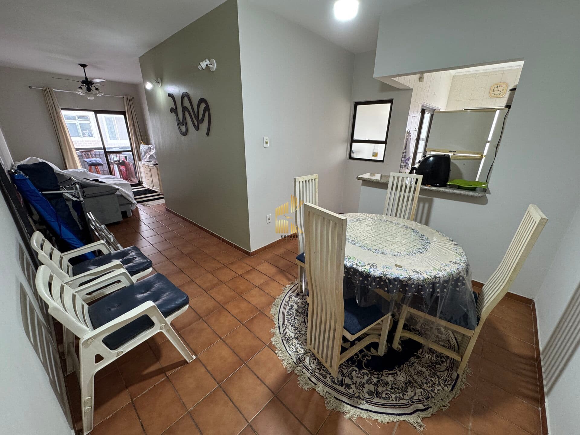 Apartamento 2 dormitorios 1 suite vista mar