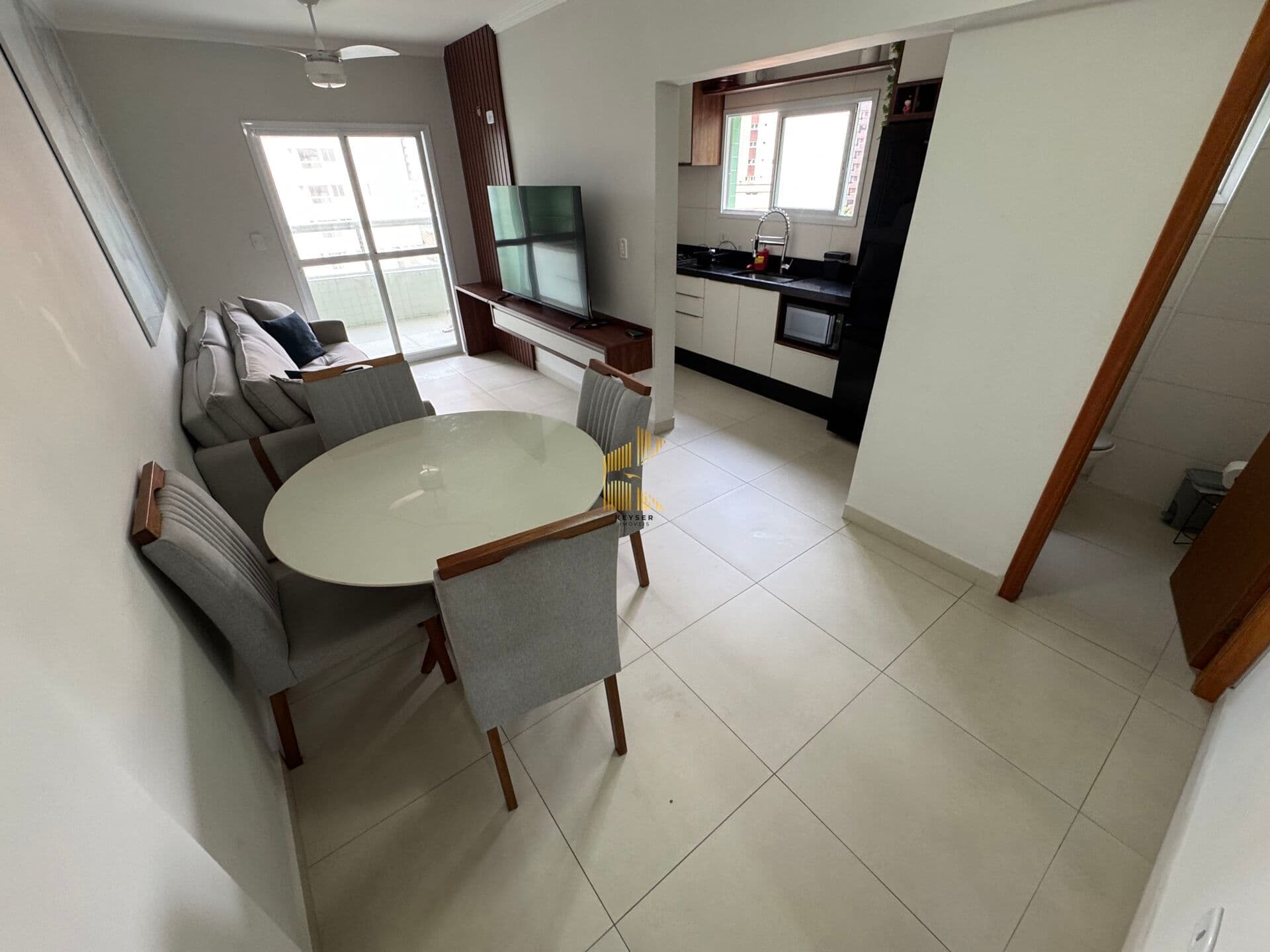 Apartamento 2 suites, 1 vaga, caiçara